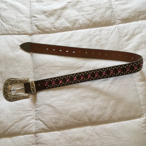 Pink rhinestone belt - Picture 2 of 4